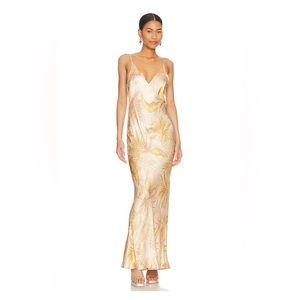 Bec + Bridge Dusty Palms Maxi Dress (Revolve)